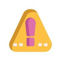 alert icon for your website, mobile, presentation, and logo design. vector