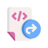 file transfer icon for your website, mobile, presentation, and logo design. vector