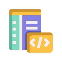 coding icon for your website, mobile, presentation, and logo design. vector