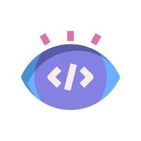 vision icon for your website, mobile, presentation, and logo design. vector