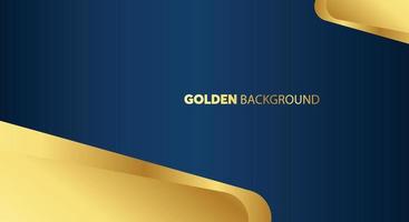 free Abstract background luxury dark blue with gold vector
