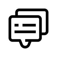 chat icon for your website, mobile, presentation, and logo design. vector