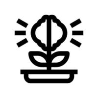 growth mindset icon for your website, mobile, presentation, and logo design. vector