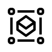 3d cube icon for your website, mobile, presentation, and logo design. vector