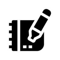 sketchbook icon for your website, mobile, presentation, and logo design. vector
