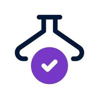 flask icon for your website, mobile, presentation, and logo design. vector