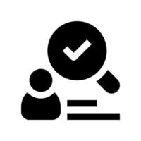 market research icon for your website, mobile, presentation, and logo design. vector