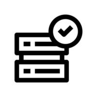 server icon for your website, mobile, presentation, and logo design. vector