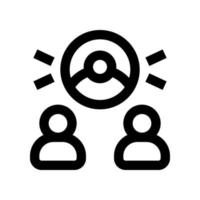segmentation icon for your website, mobile, presentation, and logo design. vector