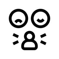 reaction icon for your website, mobile, presentation, and logo design. vector
