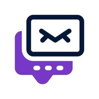 email icon for your website, mobile, presentation, and logo design. vector