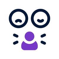 reaction icon for your website, mobile, presentation, and logo design. vector