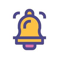 bell icon for your website, mobile, presentation, and logo design. vector