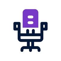 office chair icon for your website, mobile, presentation, and logo design. vector