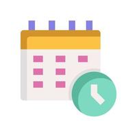 schedule icon for your website, mobile, presentation, and logo design. vector