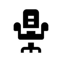 office chair icon for your website, mobile, presentation, and logo design. vector