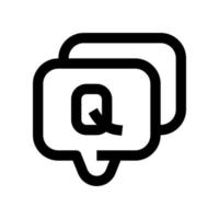 question icon for your website, mobile, presentation, and logo design. vector