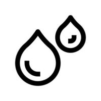 raindrop icon for your website, mobile, presentation, and logo design. vector