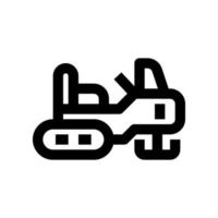 snowmobile icon for your website, mobile, presentation, and logo design. vector