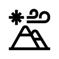 mountain icon for your website, mobile, presentation, and logo design. vector