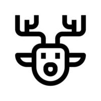 deer icon for your website, mobile, presentation, and logo design. vector