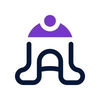 winter hat icon for your website, mobile, presentation, and logo design. vector