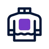sweater icon for your website, mobile, presentation, and logo design. vector
