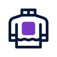 sweater icon for your website, mobile, presentation, and logo design. vector