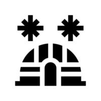igloo icon for your website, mobile, presentation, and logo design. vector