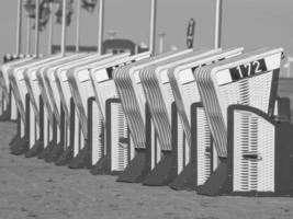 the beach of norderney photo