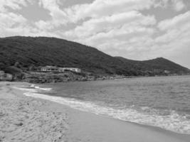 isla de córcega en francia foto