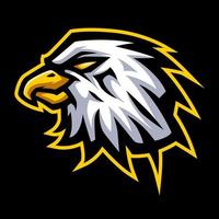 Eagle head logo vector illustration