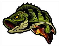 Fish Design Illustration, can be used for mascot, logo, apparel and more.Editable DesignPrint vector