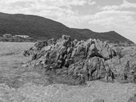 isla de córcega en francia foto