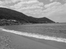 isla de córcega en francia foto