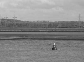 the thames river in england photo