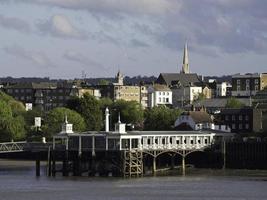 the thames river in uk photo