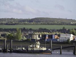 the thames river in uk photo