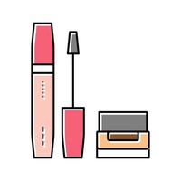 eyebrow gel color icon vector illustration