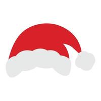 Santa christmas hat. vector