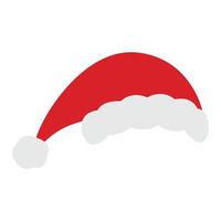 Santa christmas hat. vector