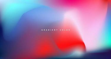 Abstract gradient color background vector