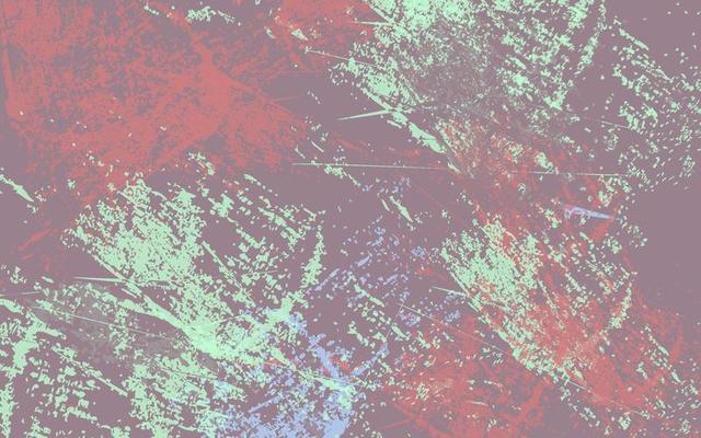 Abstract grunge texture paintbrush colorful background vector