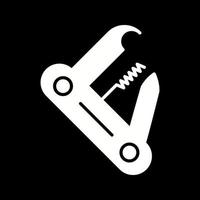 Swiss Army Knife Vector Icon