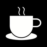 icono de vector de café caliente único