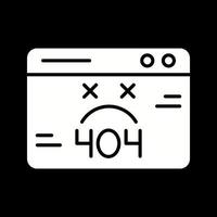 404 Error Vector Icon