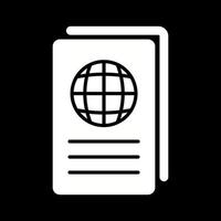 icono de vector de informe global