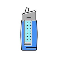 water filter portable color icon vector illustration