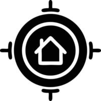 Target focus icon symbol vector image, illustration of the success goal icon concept. EPS 10