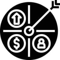 Target focus icon symbol vector image, illustration of the success goal icon concept. EPS 10